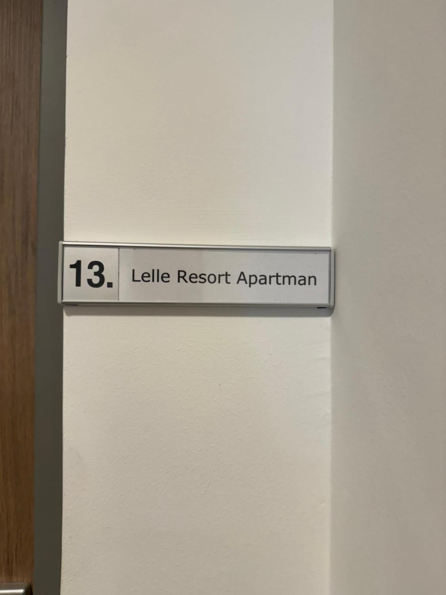 Lelle Resort Apartman Balatonlelle Zewnętrze zdjęcie